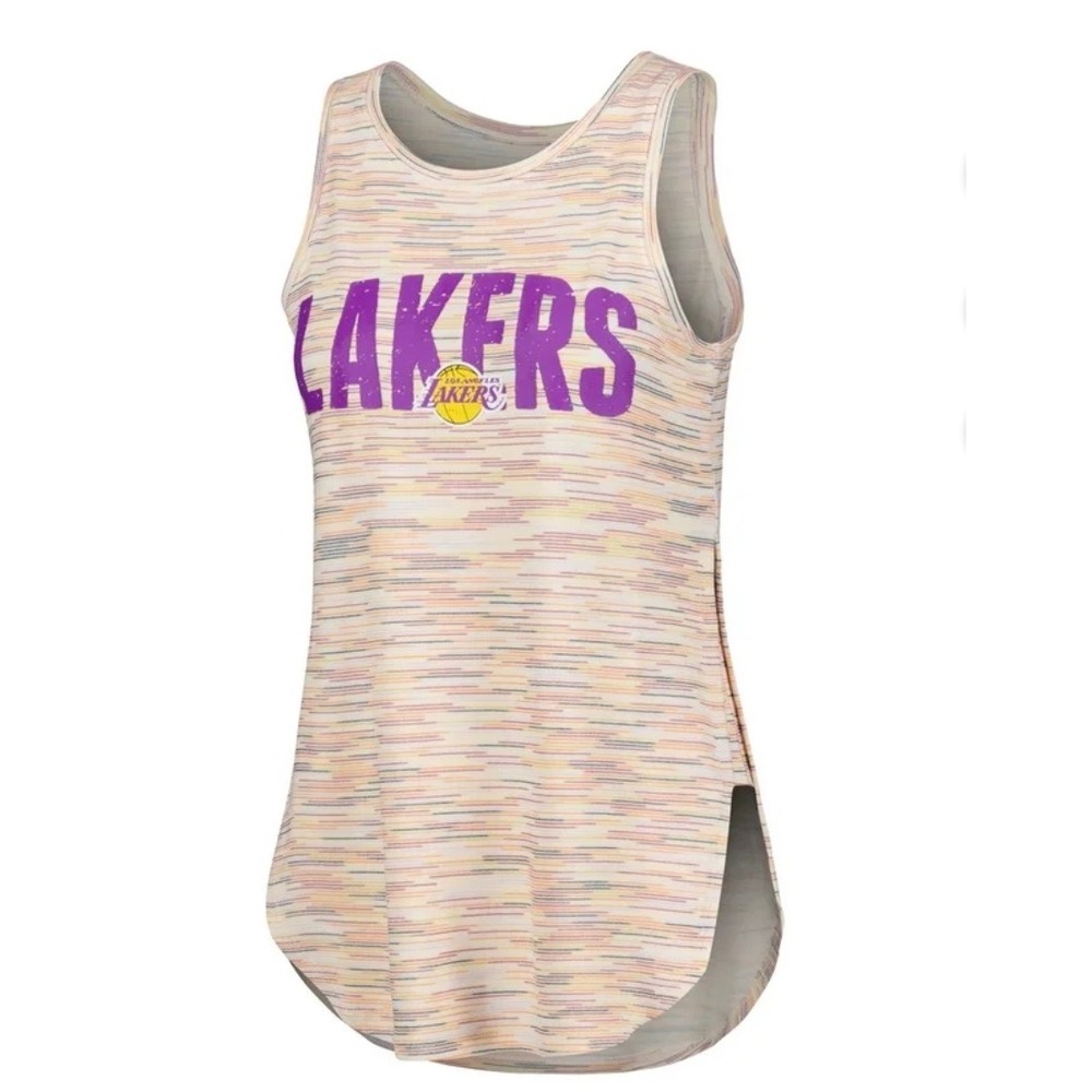 NWT Los Angeles Lakers Tankâ Top Women's Medium Space Dye Sleeveless NBA